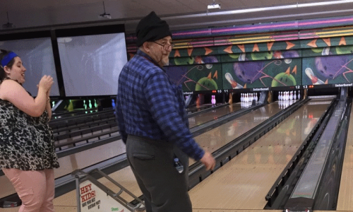 Big Smiles on Bowling Day